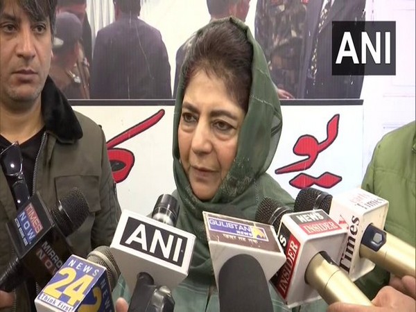 PDP chief Mehbooba Mufti (Photo/ANI)
