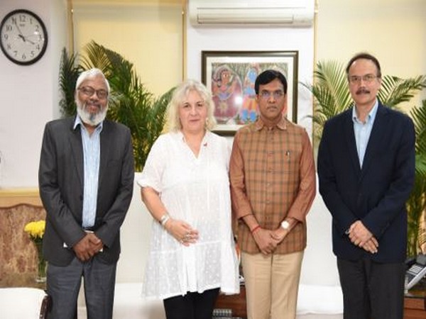 Dr Lucica Ditiu second from the left (File photo/ANI)