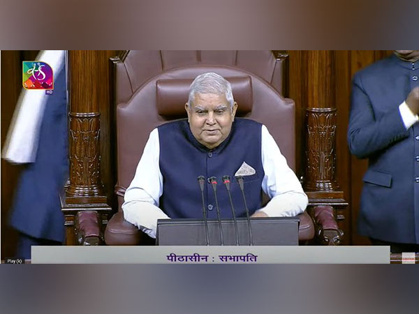Rajya Sabha Chairman Jagdeep Dhankhar (Photo/ANI)