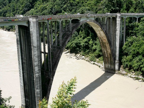 A bridge on River Teesta. (File Photo/Reuters)
