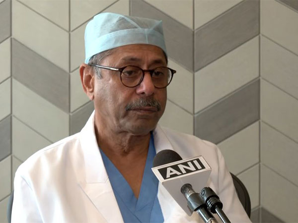 Dr Naresh Trehan, Director of Medanta Hospital Gurugram (Photo/ANI)
