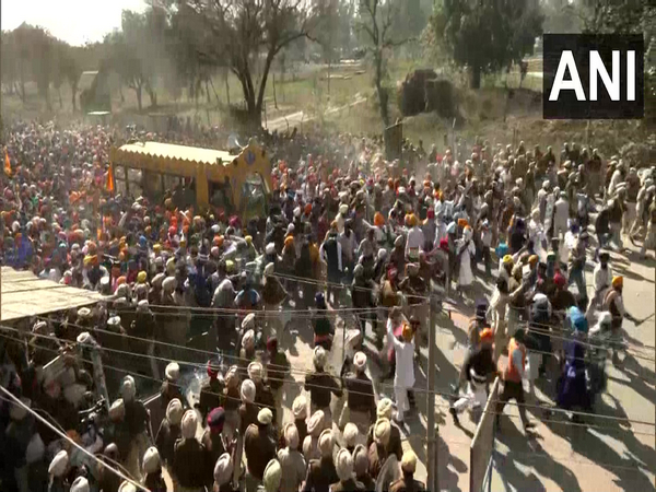 Visual during clash in Ajnala in February (File Photo/ANI)