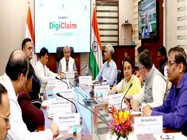 Union Agriculture Minister launches DigiClaim for claim disbursal through National Crop Insurance Portal. (Photo Source: PIB)