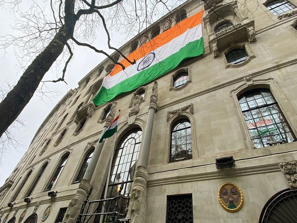 Indian High Commission, London. (File Photo/ANI)