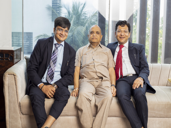 (L-R) Sandeep Kumar Jalan, Krishan Kumar Jalan and Jullian Jalan