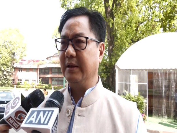 Union Law Minister Kiren Rijiju. (File Photo/ ANI)