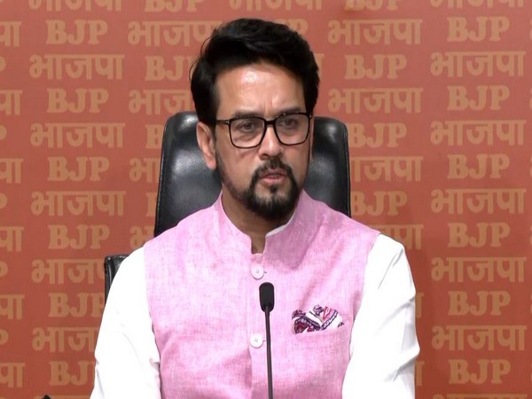 Union Minister Anurag Thakur (Photo/ANI)