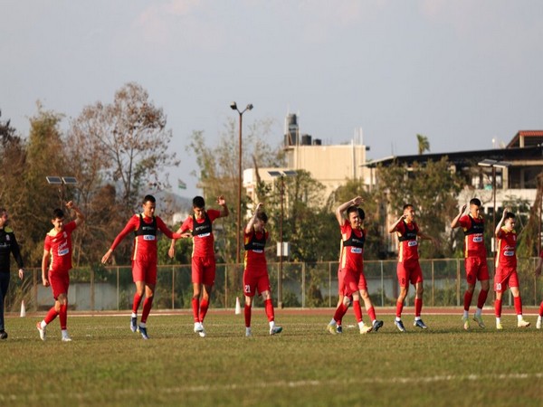 Kyrgyz Republic team in practice session (Photo: AIFF Media)
