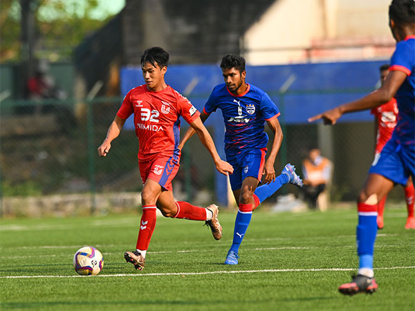 FC Bengaluru United in action during 2nd Division of I-League Qualifiers (Image: AIFF)