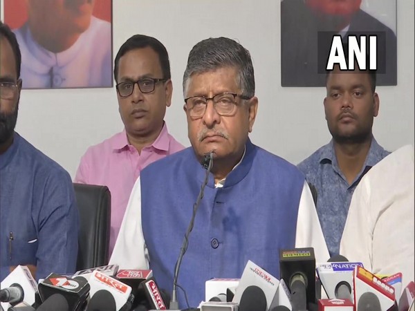 BJP leader Ravi Shankar Prasad (Photo/ANI) 