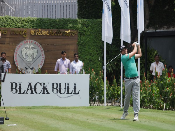 Manuel Elvira in action during Round-2 of European Challenge Tour (Image: PGTI)