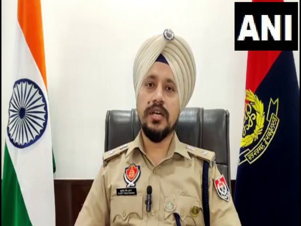 Gulneet Khurana, SSP Bathinda (Photo/ANI)