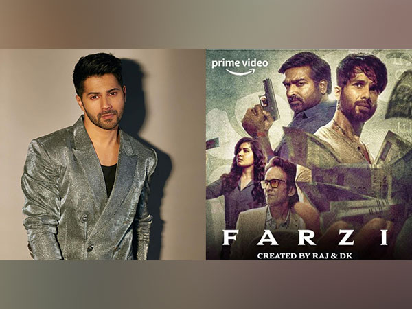 Varun Dhawan, Farzi poster (Image Source: Instagram)