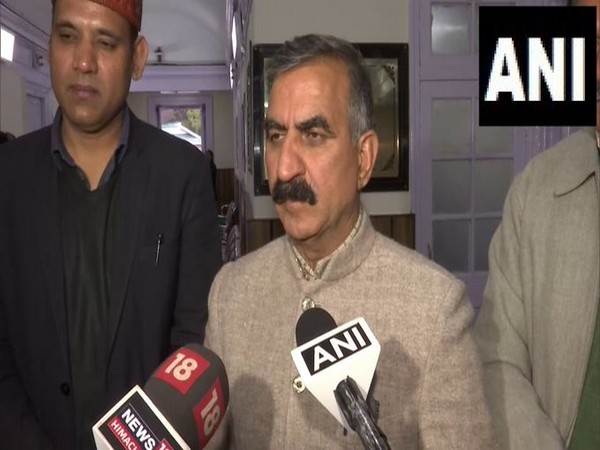 CM Sukhvinder Singh Sukhu (Photo/ANI)