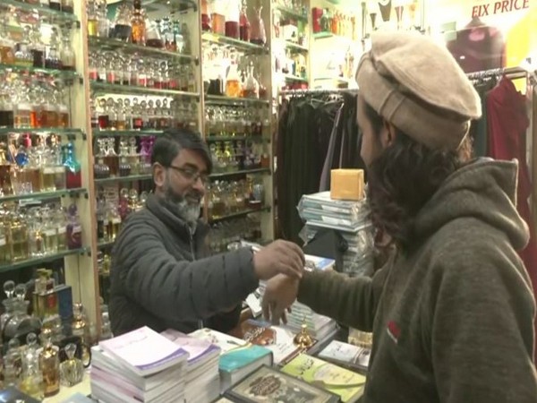 Non-alcoholic perfumes (Attar) Shop in Srinagar (Photo/ANI)