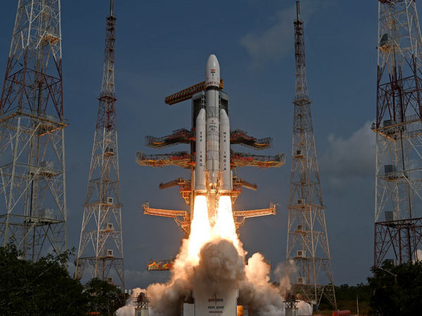 ISRO launches India's largest LVM3 rocket from Sriharikota, Andhra Pradesh. (Photo/OneWeb)