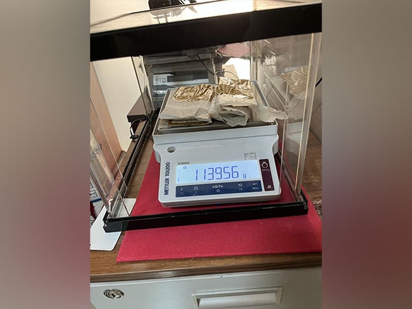 The gold seized by AIU at Kochi Airport. (Photo/ANI)