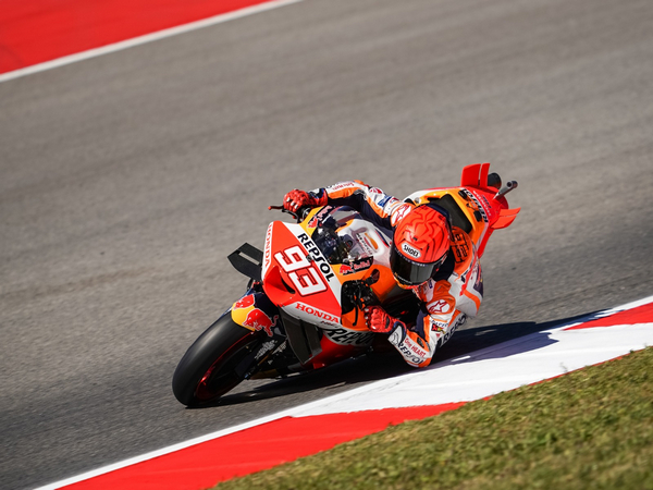 Repsol Honda Team rider Marc Marquez in action during Portuguese MotoGP (Image: Honda Team)