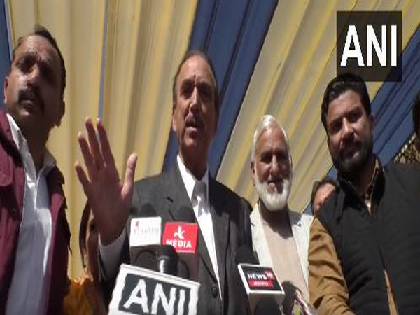 Democratic Progressive Azad Party chairman Ghulam Nabi Azad (Photo/ANI)