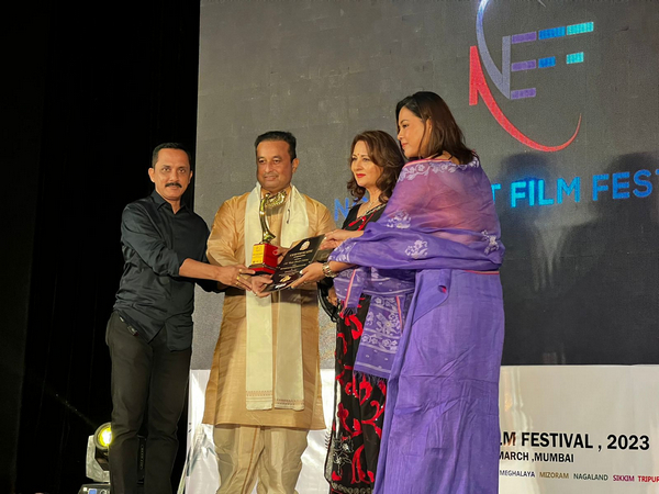 Parthasarathi Mahanta at Northeast Film Festival (Image source: Instagram)