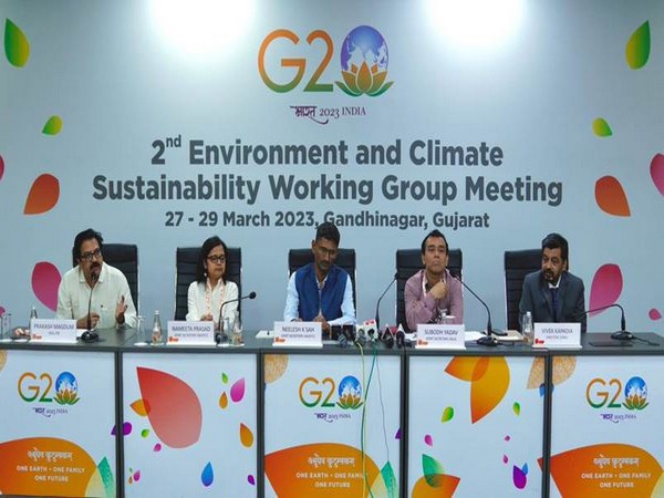 Second Environment and Climate Sustainability Working Group (Photo/ANI)