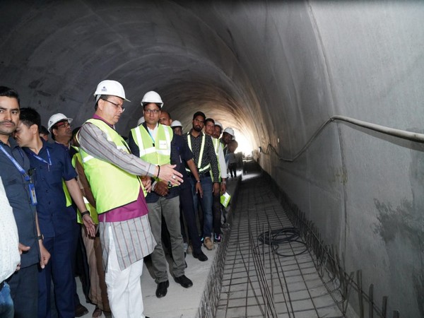 CM Pushkar Singh Dhami inspects construction of Delhi-Dehradun E-way 