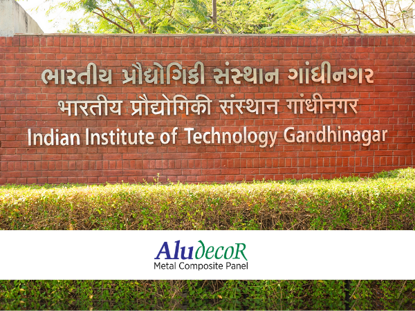 Aludecor Partners with IIT Gandhinagar  to research fire retardant properties of Aludecor's FR ACP Sheets