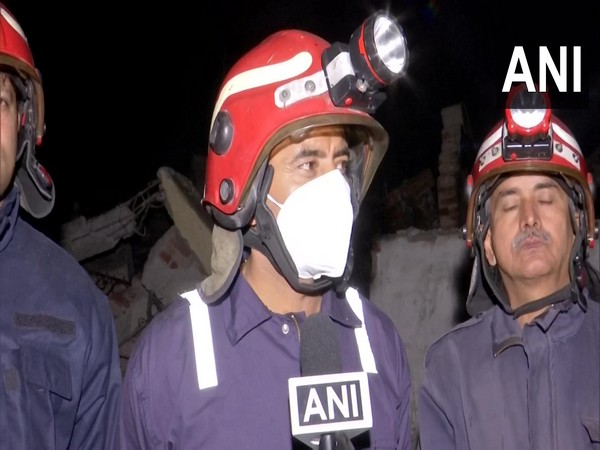 ADP of Delhi Fire Services Rajesh Shukla (Photo/ANI)