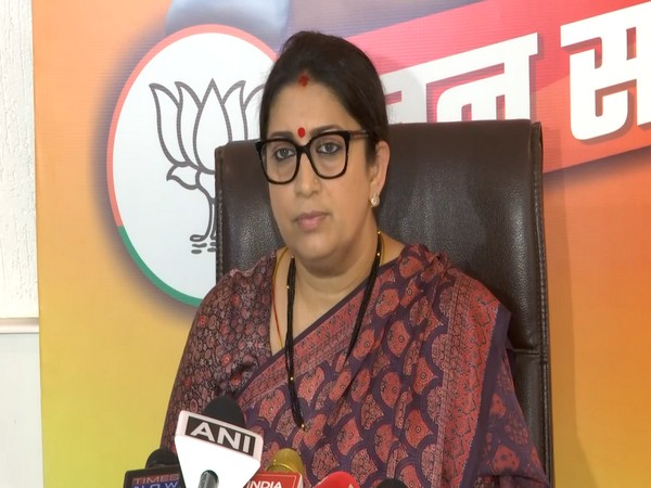 Union Minister Smriti Irani (Photo/ANI)