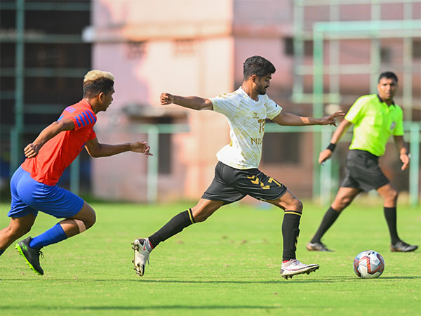 FC Bengaluru United in action against Golden Threads FC during I-League qualifier (Image: AIFF)