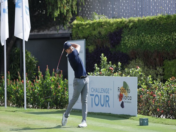 Germany's Michael Hirmer in action during Round-1 of The Challenge 2023 (Image: PGTI)
