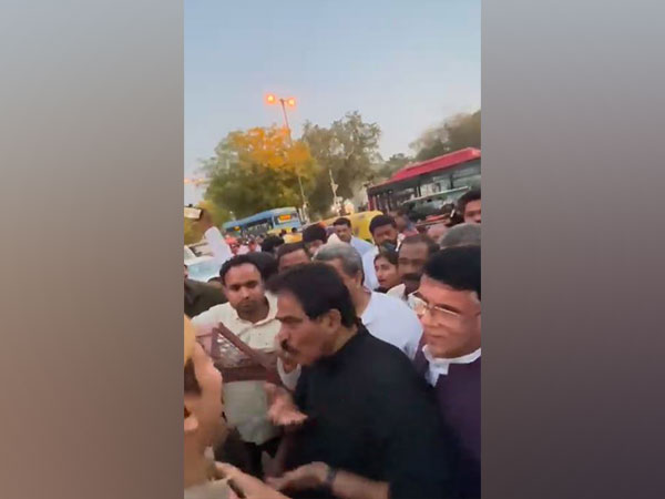 A screen grab from a video shared by Congress leader KC Venugopal (Photo Courtesy: Twitter)