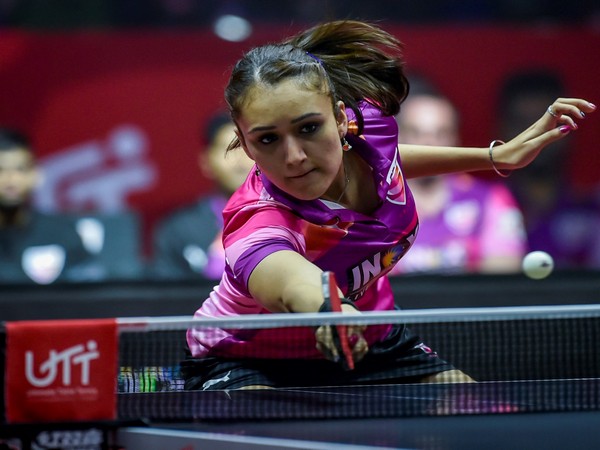 Manika Batra in action during one of previous seasons of UTT (File Image)