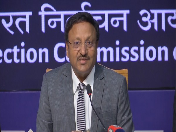 Chief Election Commissioner Rajiv Kumar (Photo:ANI)