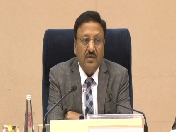 Chief Election Commissioner Rajiv Kumar (Photo/ANI)