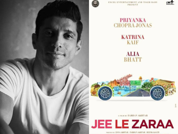 Farhan Akhtar, Jee Le Zaraa (Image source: Twitter)
