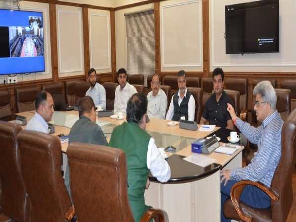 ACS Agriculture Production Department Atal Dulloo at the meeting. (Photo/ANI)