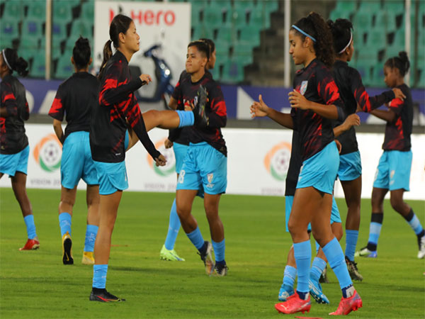 Senior women's national team in practice session (Photo: AIFF Media)