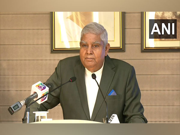 Vice President of India Jagdeep Dhankhar. (Photo/ANI)