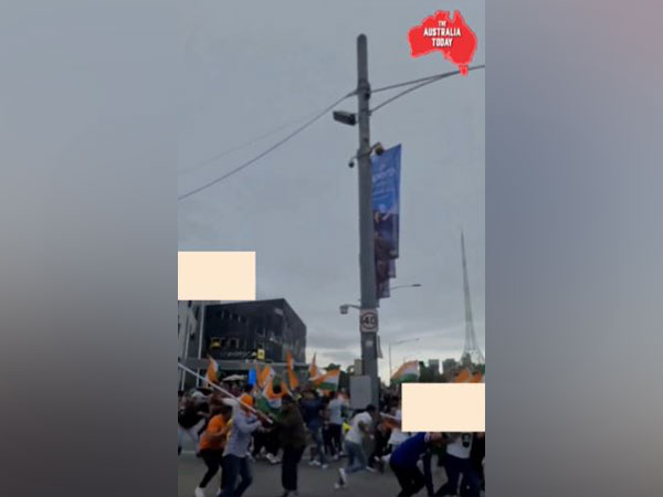 Screengrab of the January 29 incident sourced from The Australia Today's Twitter handle (File Photo)