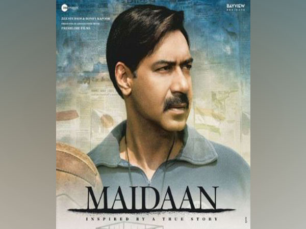 Poster of Ajay Devgn's Maidaan (Image source: Instagram)