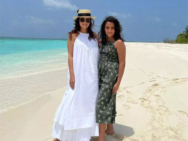 Dia Mirza and her stepdaughter (Image source: Instagram)