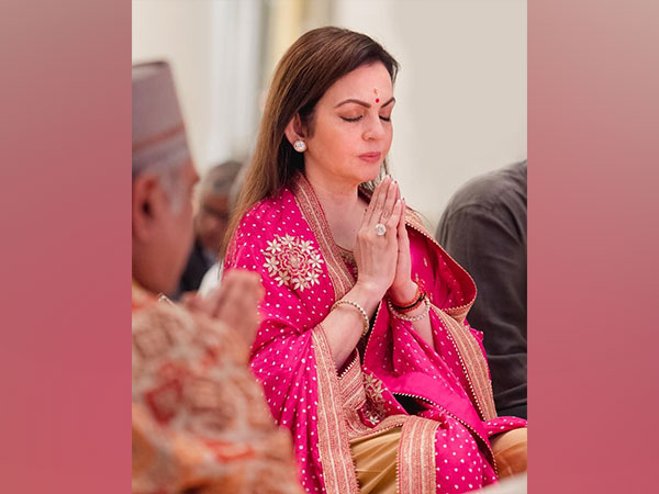 Founder Chairperson of Reliance Foundation Nita Ambani (Photo/ANI)