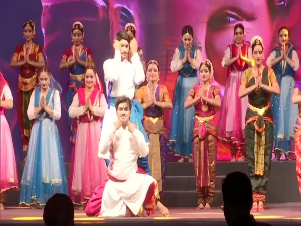 Dancers performing for the G20 Delegates at Sukhna Lake in Chandigarh on Thursday. (ph