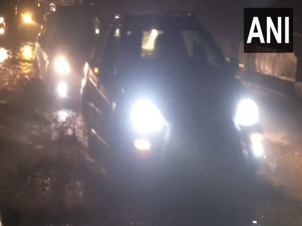 Visuals from Pankha Road flyover (Photo/ANI)