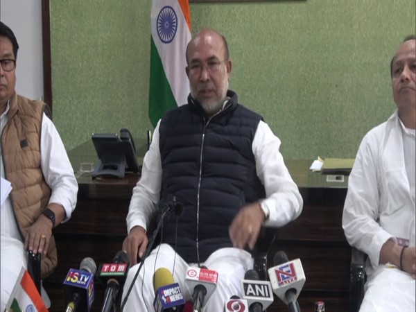 Manipur CM N Biren Singh (Photo/ANI)