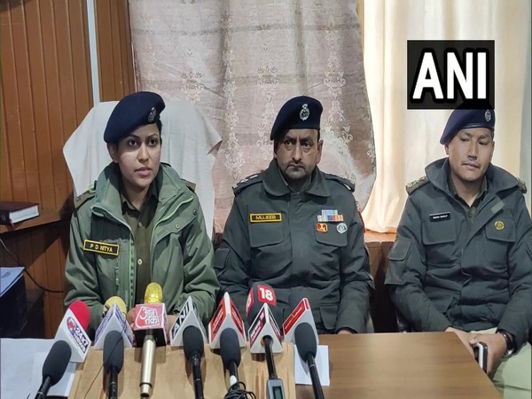 SP Leh-Ladakh PD Nitya (Photo/ANI)