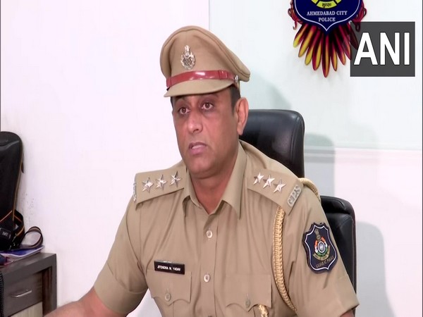Jitendra Yadav Additional Commissioner of Police (ACP), Ahmedabad (Photo/ANI)