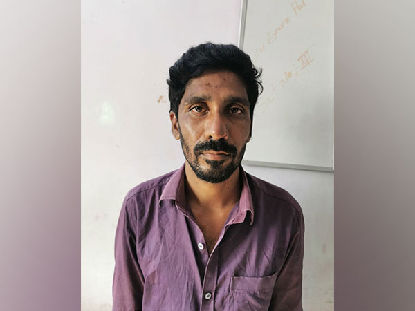 Lecturer arrested for forcibly marrying minor girl student in Chittoor, Andhra Pradesh. (Photo/ANI)