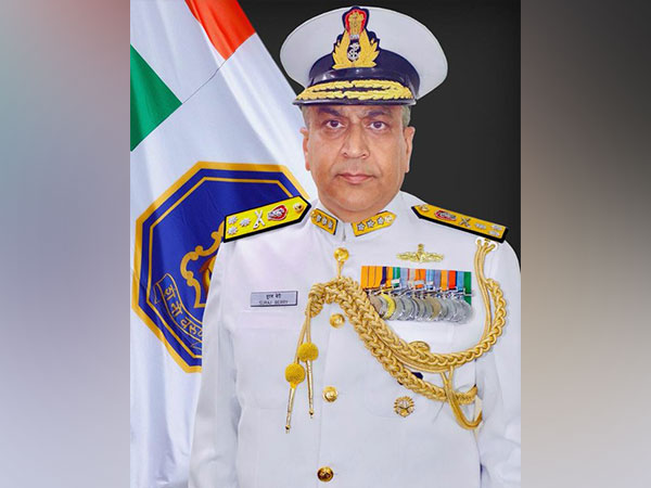 Vice Admiral Suraj Berry takes charge as the new Chief Personnel of Indian Navy (Photo/ANI)